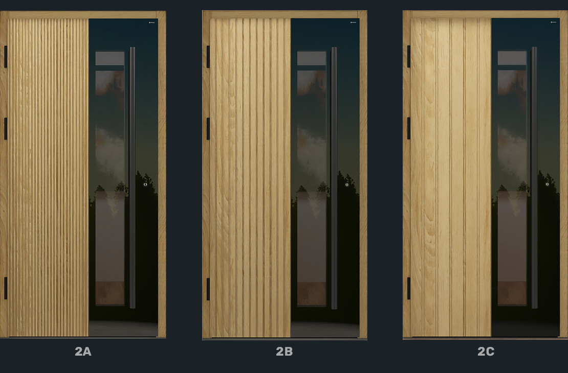 Drzwi wejściowe Top Design PLUS LAMELLO
